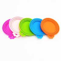 Universal BPA Free Silicone Pet Food Can Lids Covers